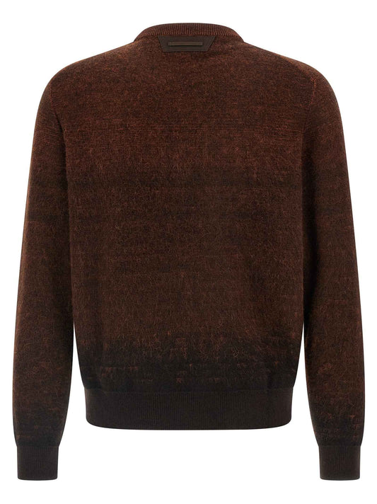 Brown Cashmere Cardigan
