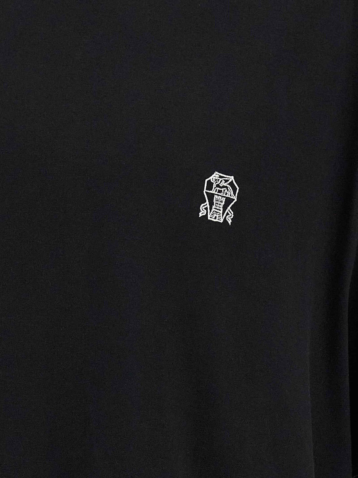 Black Cotton T-Shirt