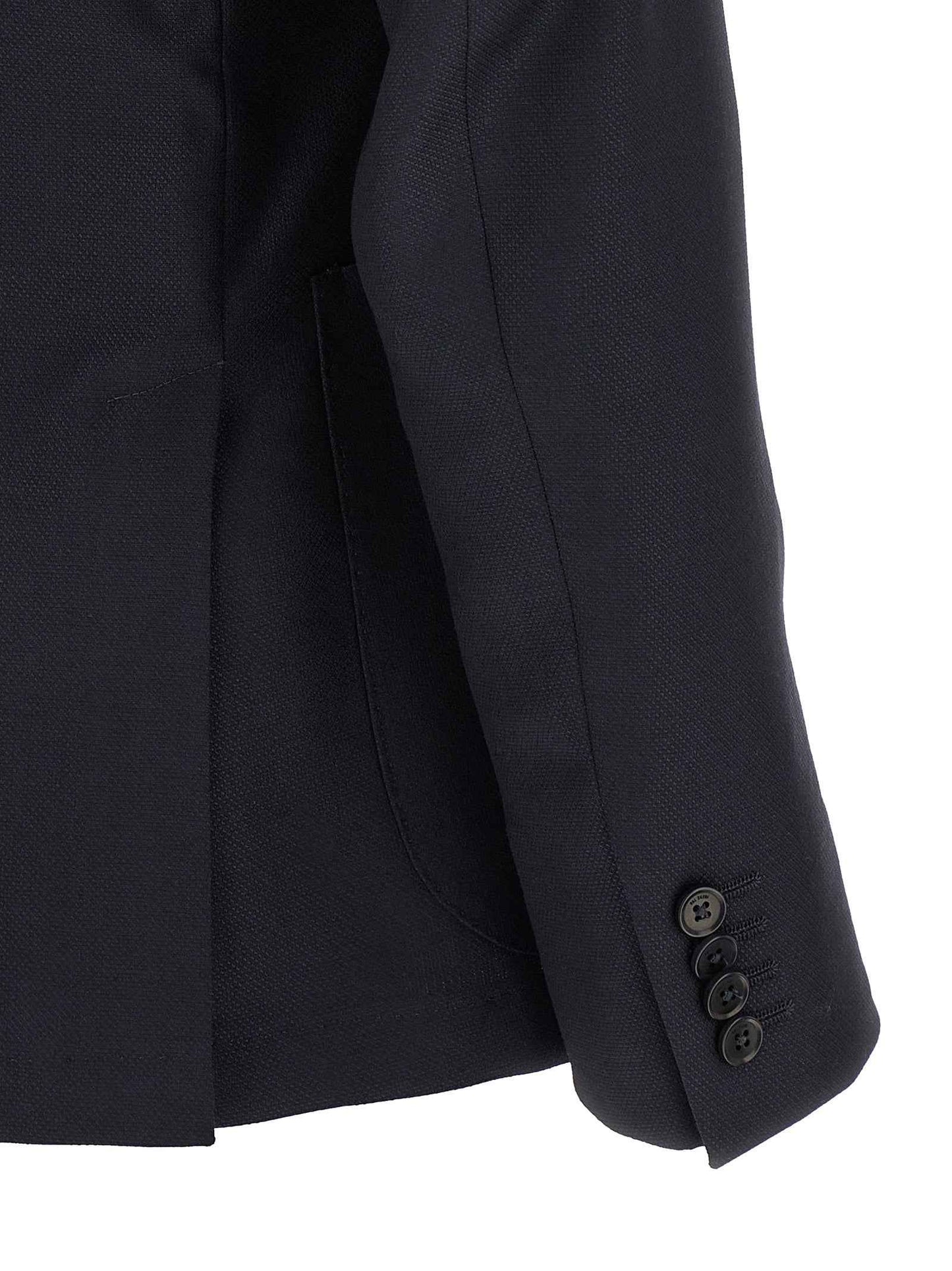 Blue Wool Blazer