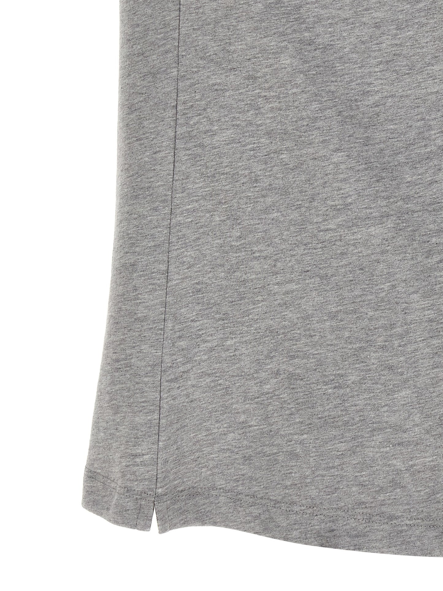 Gray Cotton Polo Shirt