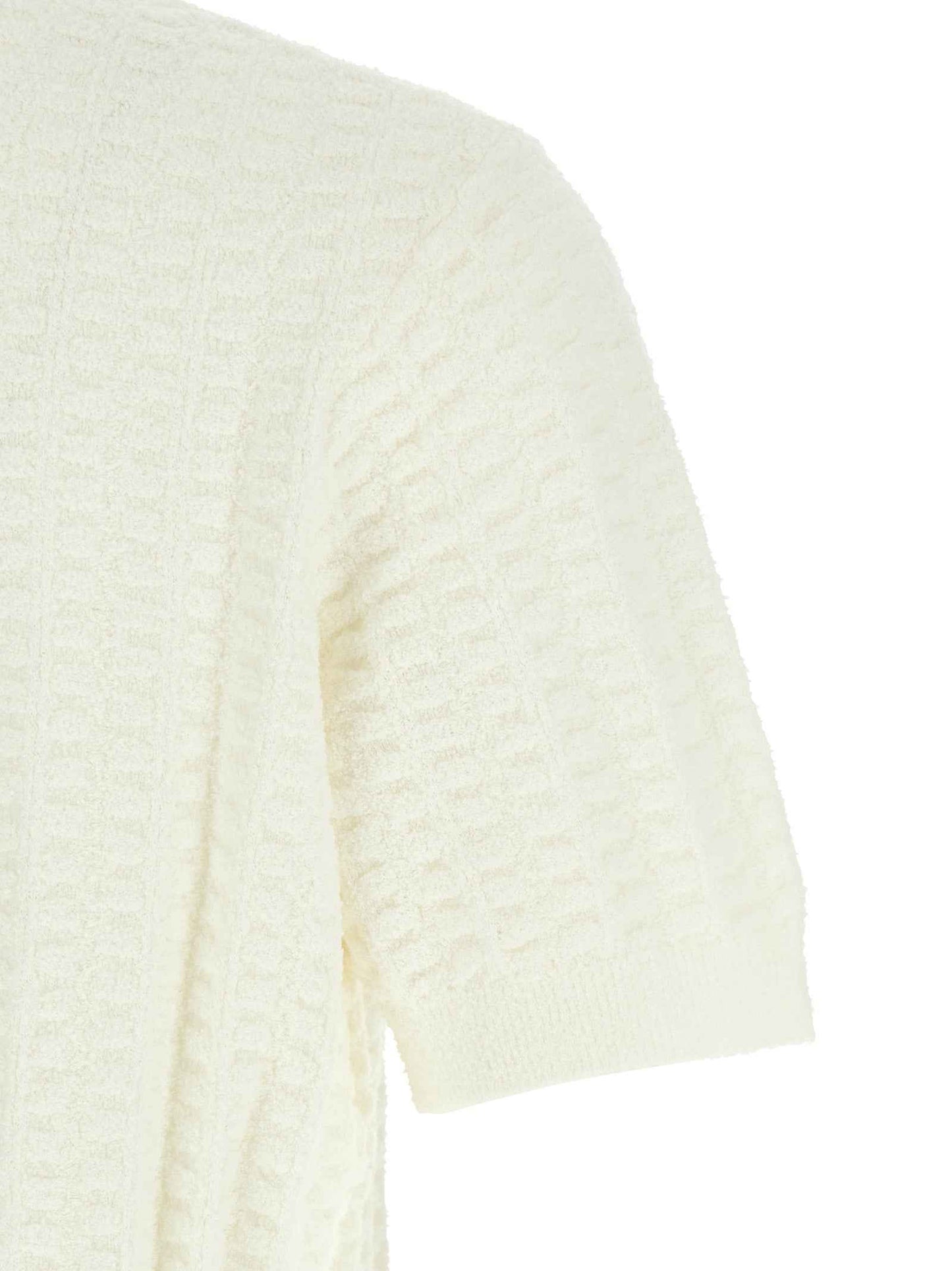 White Cotton Polo Shirt