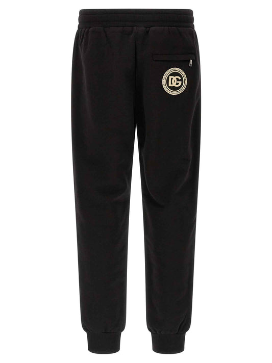 Black Cotton Joggers (Workout Pants)