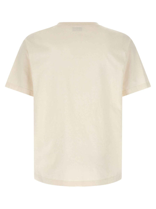 Beige Cotton T-Shirt