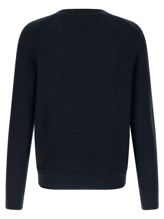 Blue Cotton Cardigan