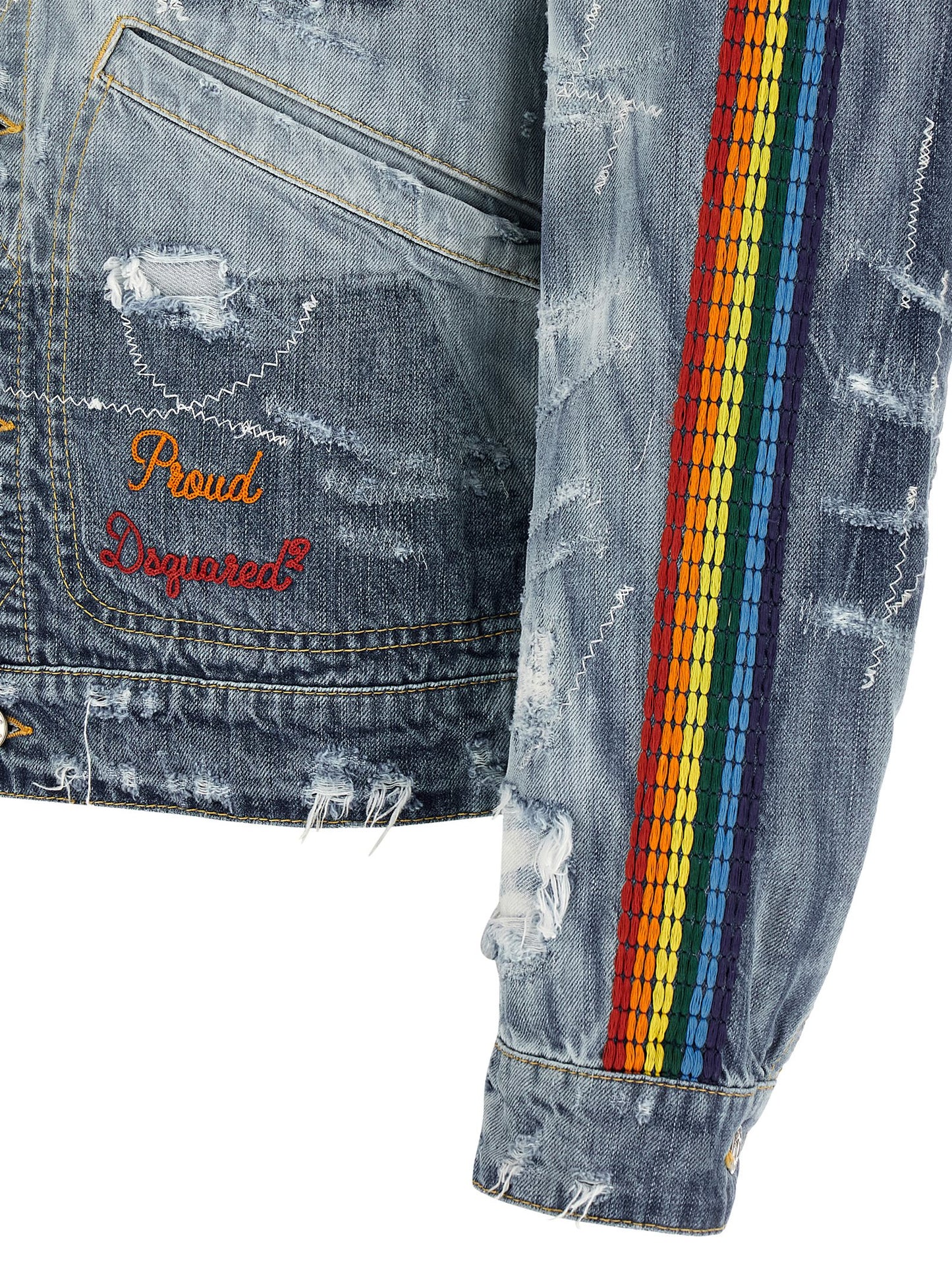 Blue Cotton Denim Jacket