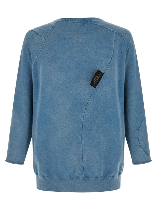 Blue Cotton Sweatshirt