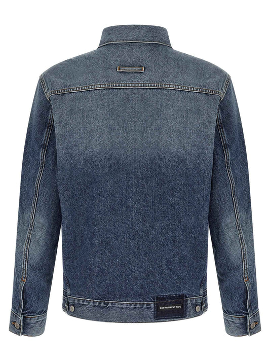 Blue Cotton Denim Jacket