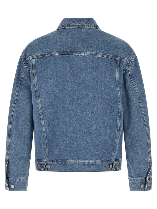 Blue Cotton Denim Jacket