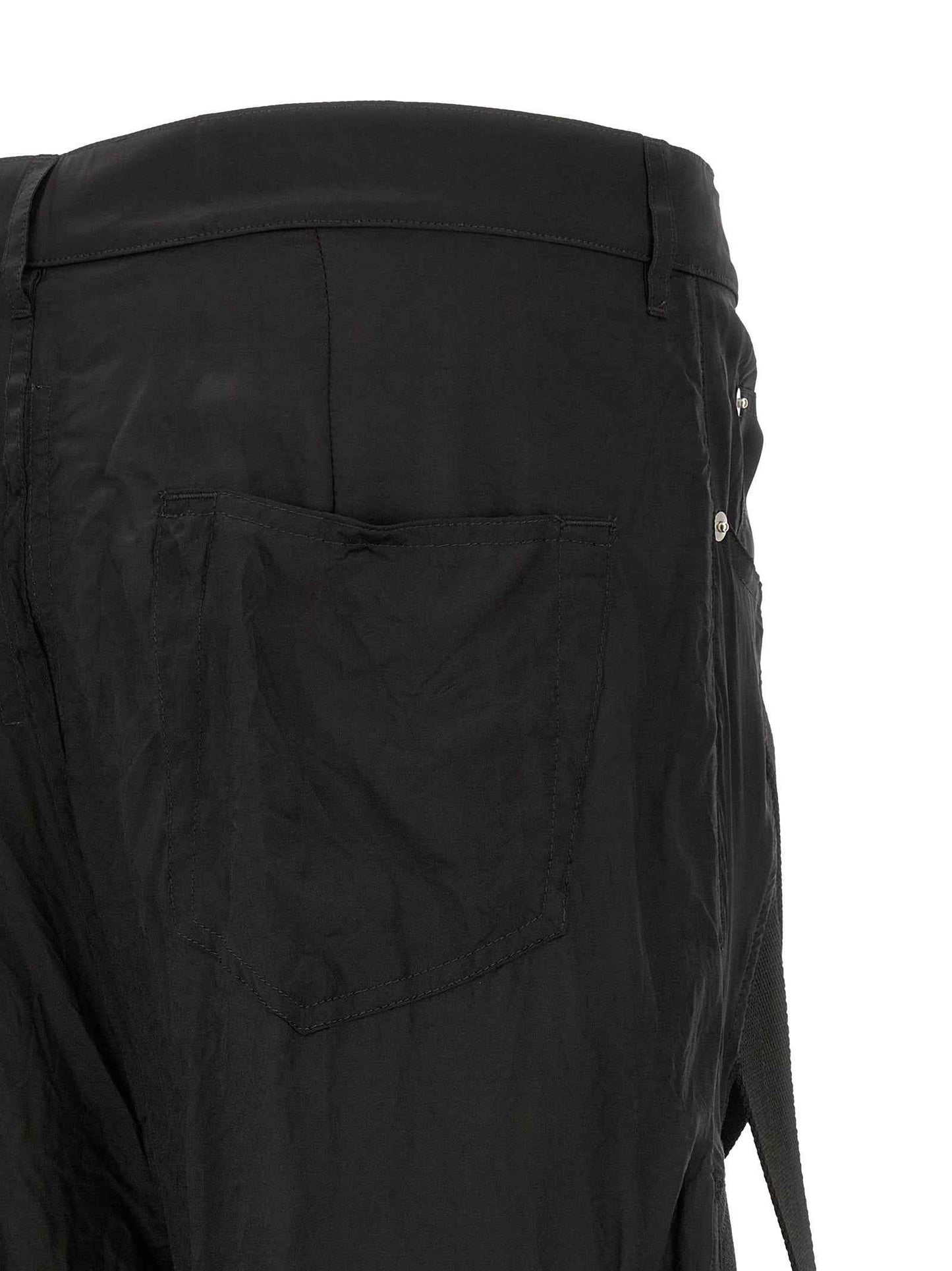 Black Copper Flared Pants