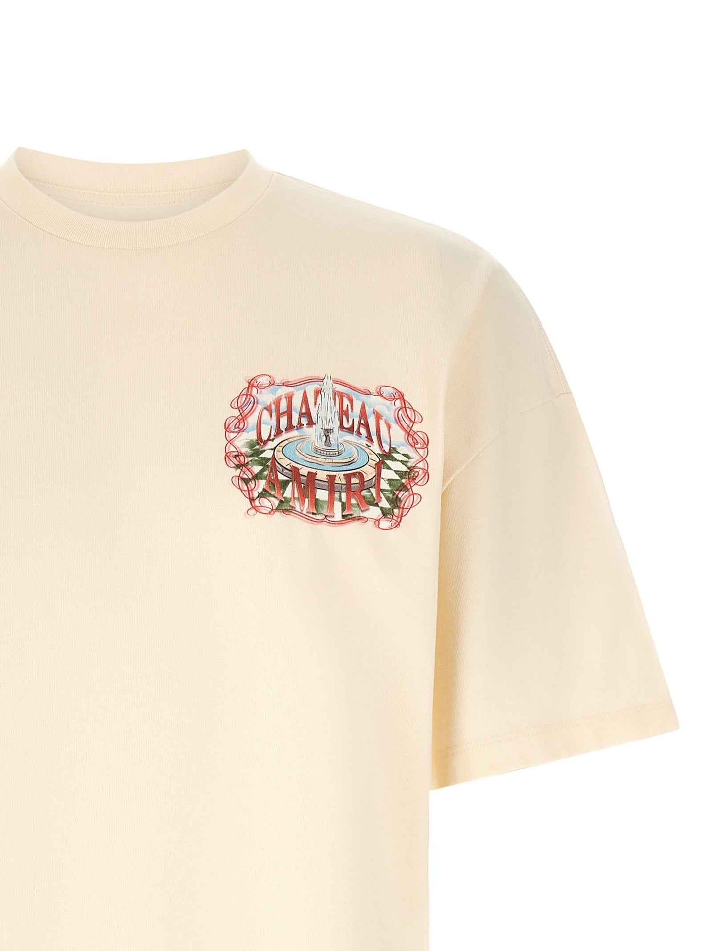 Beige Cotton T-Shirt