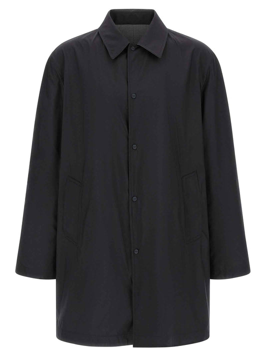 Multicolor Polyester Coat