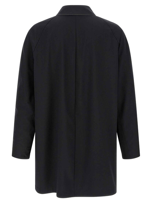 Multicolor Polyester Coat