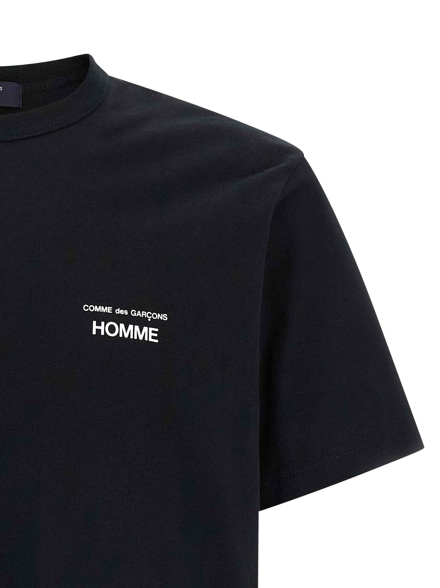 Black Cotton T-Shirt