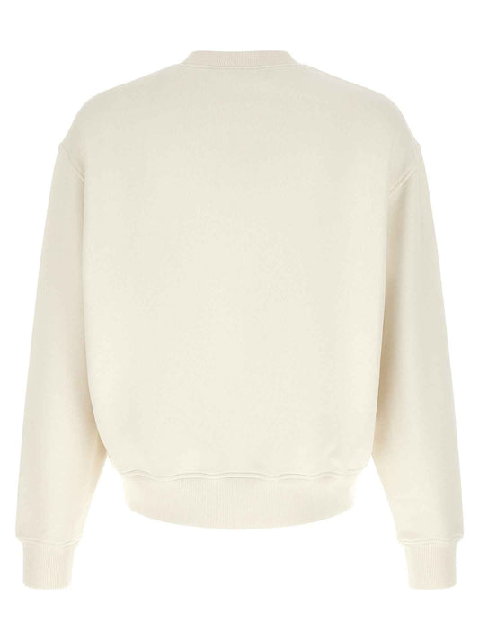 White Cotton Sweatshirt