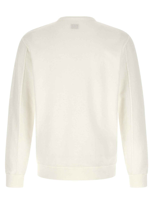 White Cotton Sweatshirt