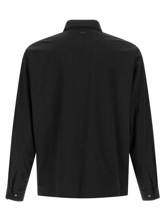 Black Polyamide Shell Jacket