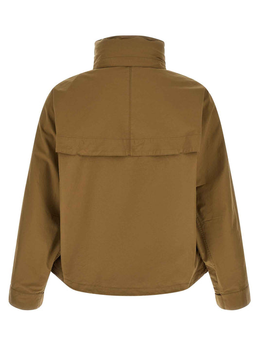 Bicolor Cotton Parka