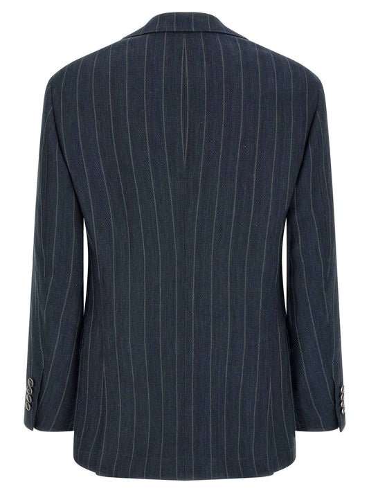 Blue Hemp Blazer