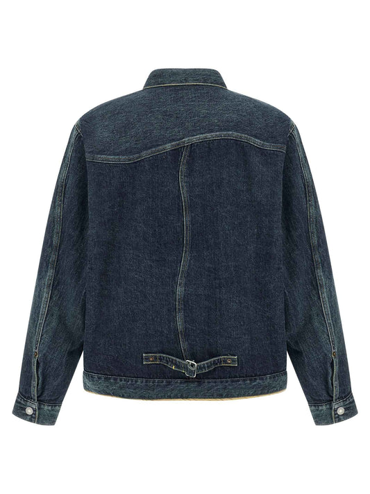 Blue Cotton Denim Jacket