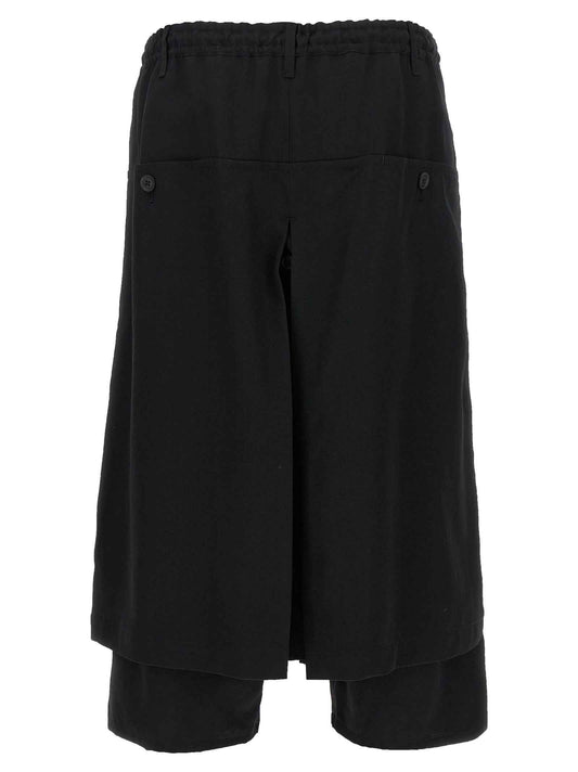 Black Wool Knee Length