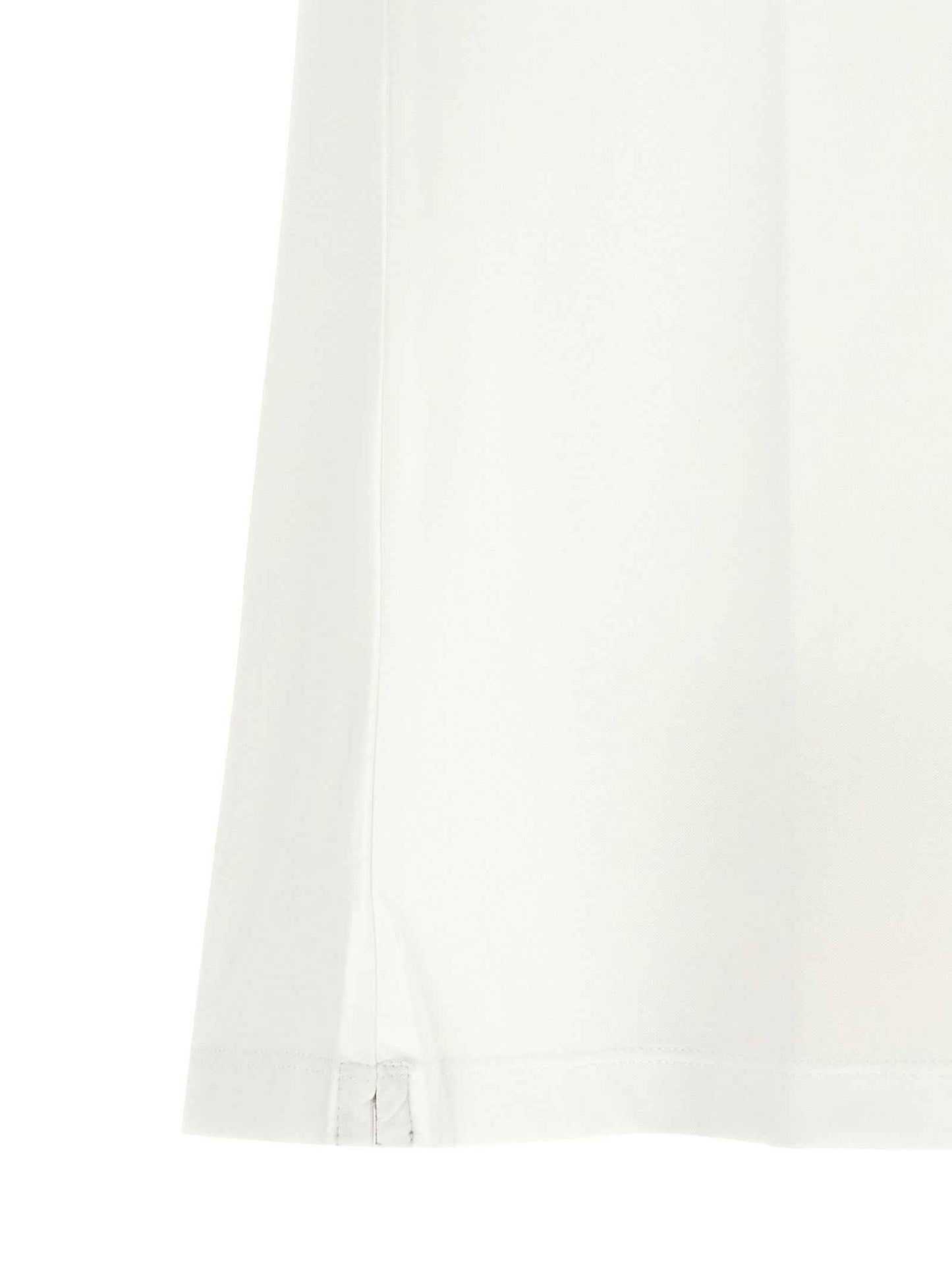 White Polyamide Polo Shirt