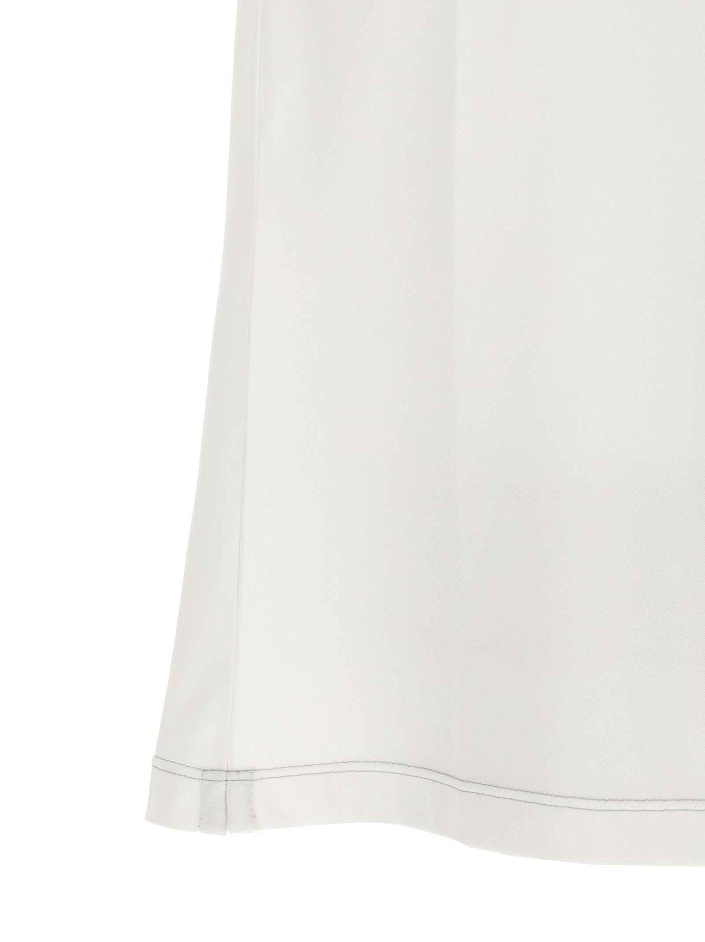 White Polyamide T-Shirt