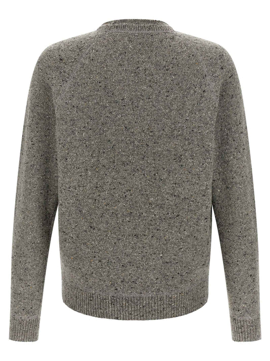 Gray Wool Cardigan