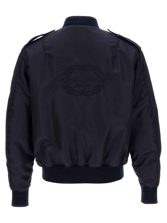 Blue Polyamide Bomber