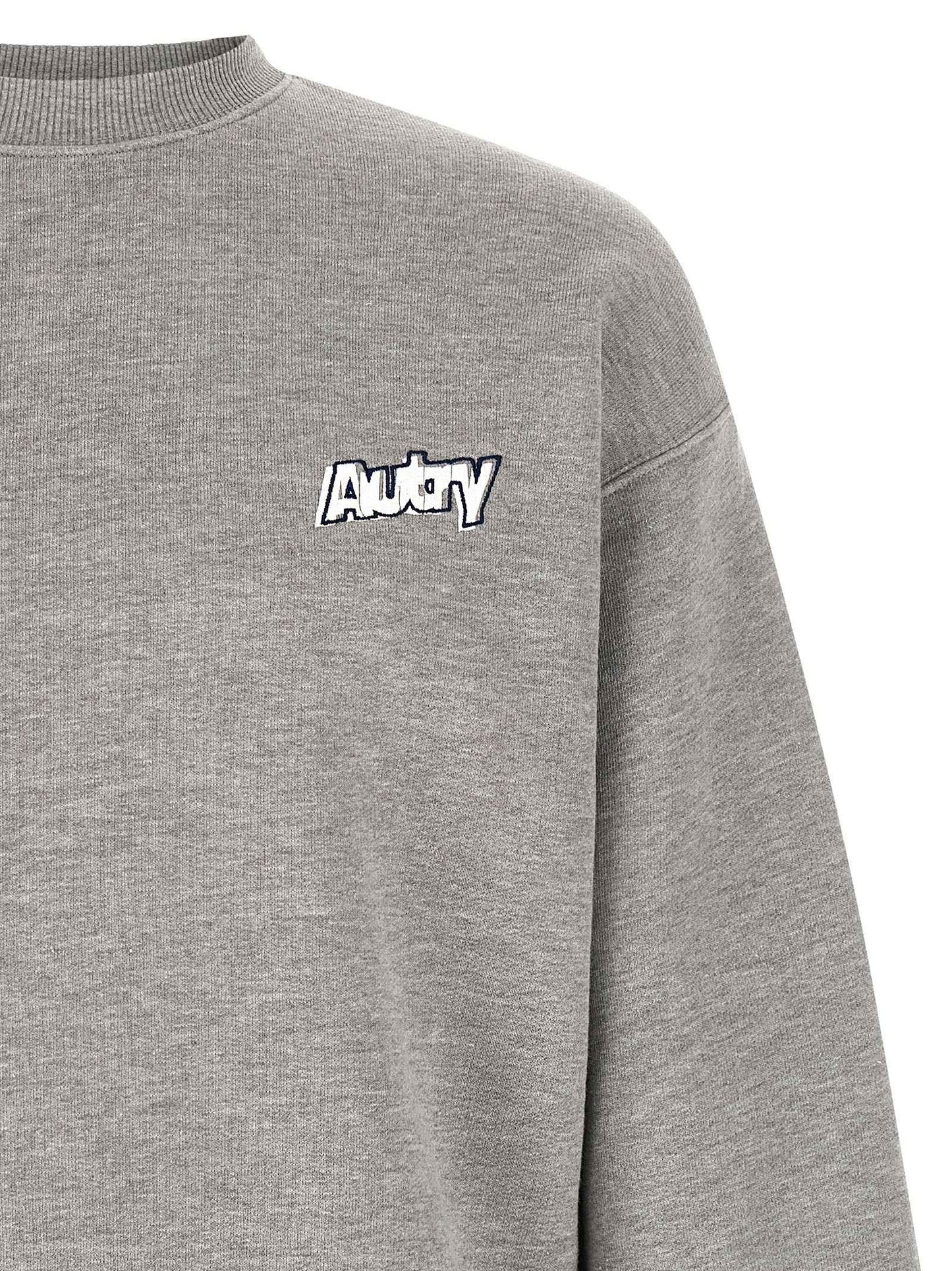 Gray Cotton Sweatshirt