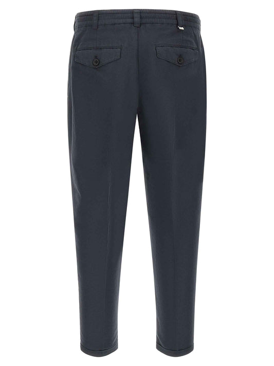 Blue Linen Pants