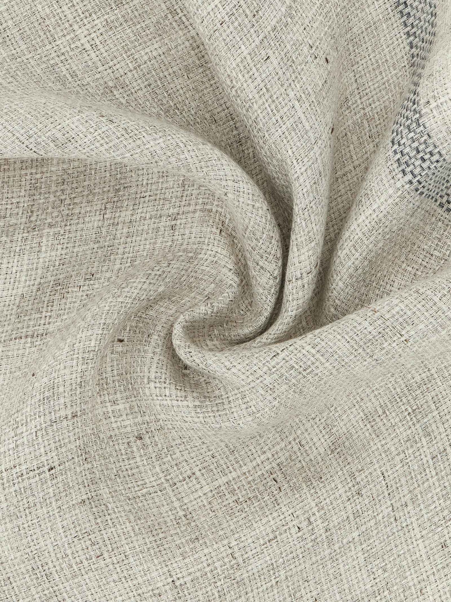 Gray Linen Scarf