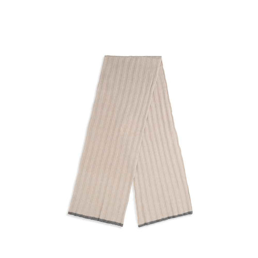 Beige Cashmere Scarf