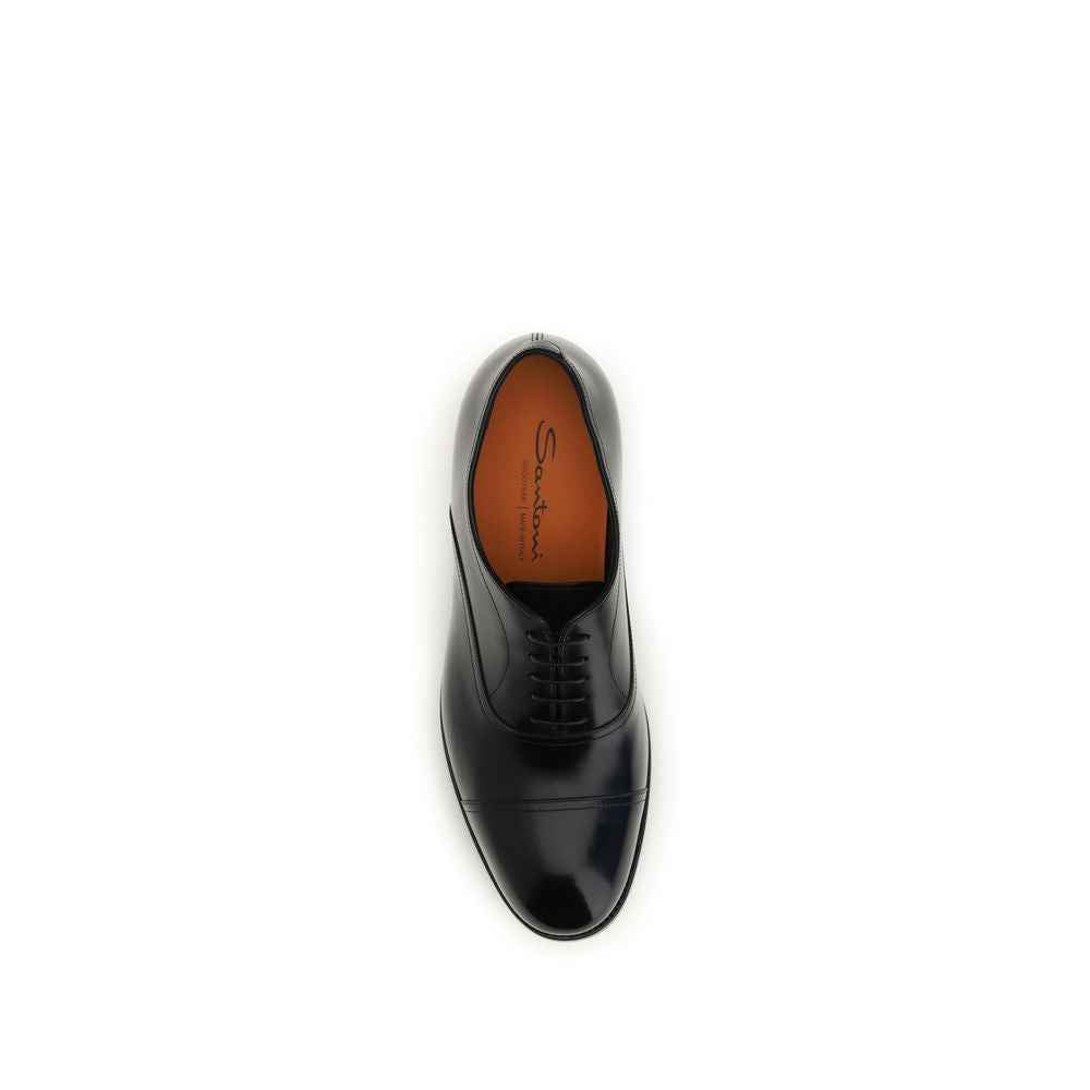 Black Calf Leather Bos Taurus Oxfords And Derbies