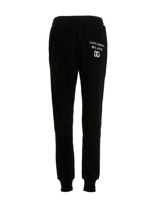 Black Cotton Joggers (Workout Pants)