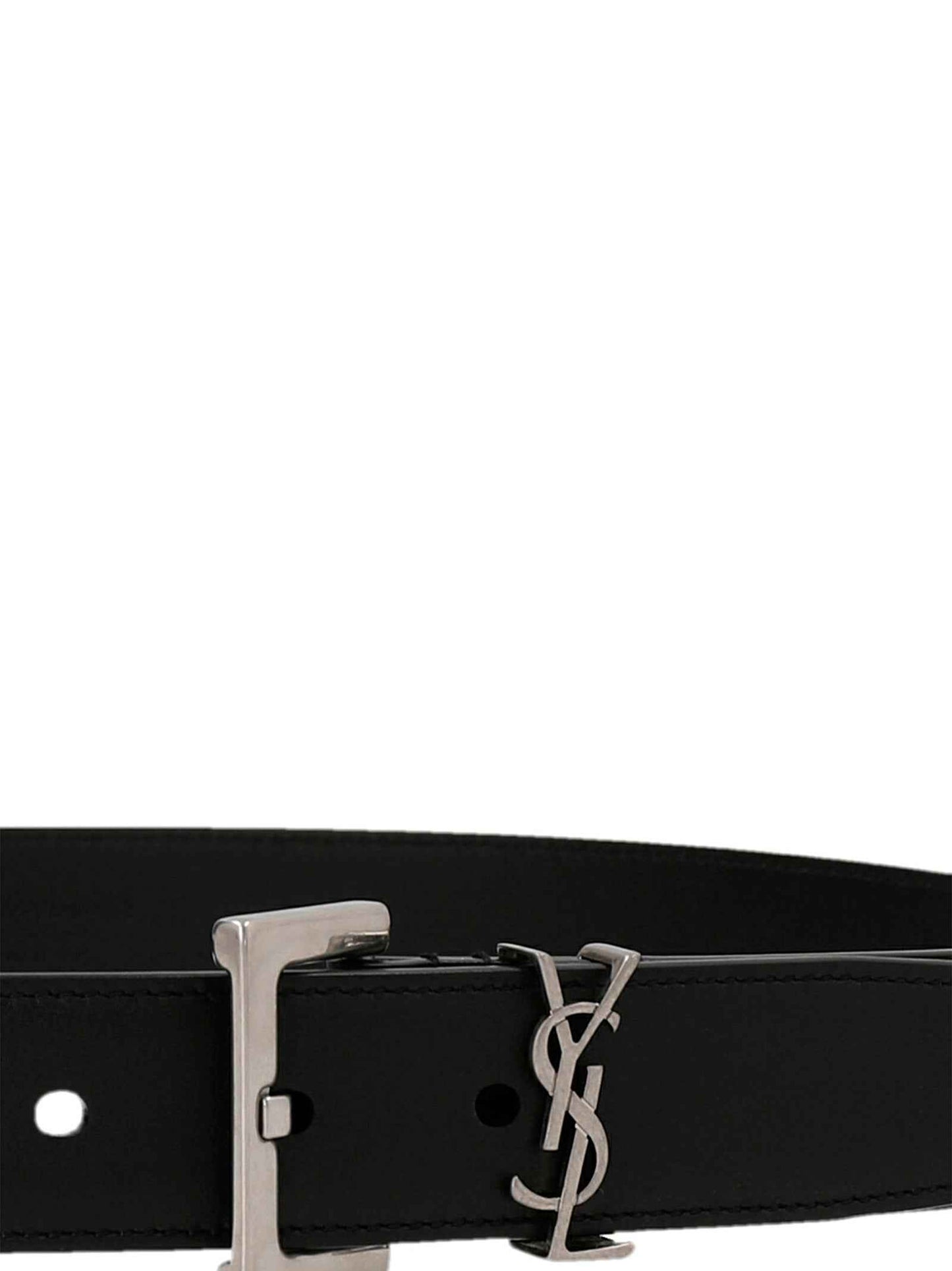 Black Calfskin Regular Belt