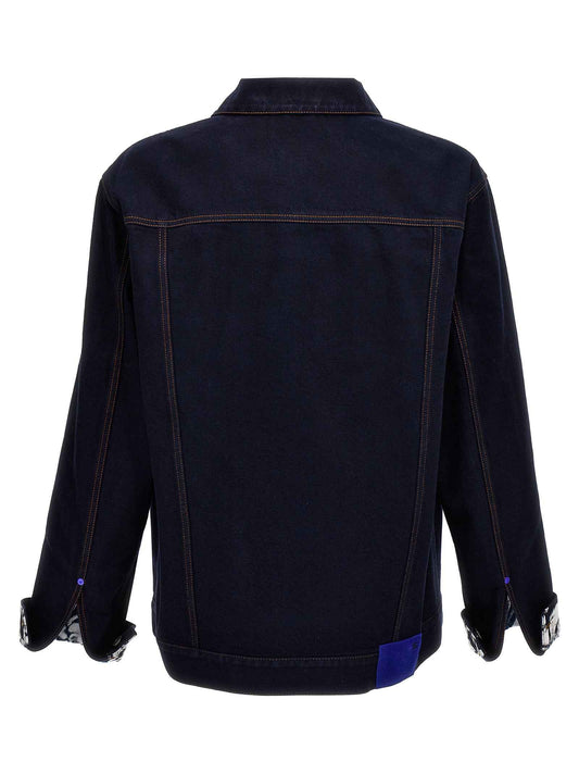 Blue Cotton Denim Jacket