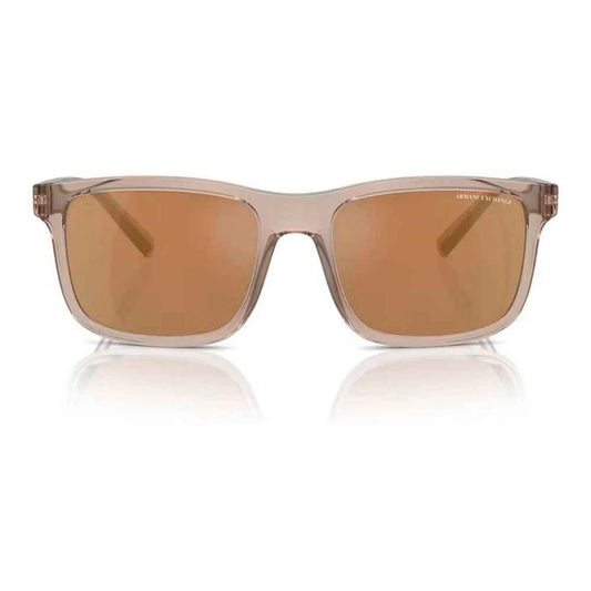Brown Injected Sunglasses