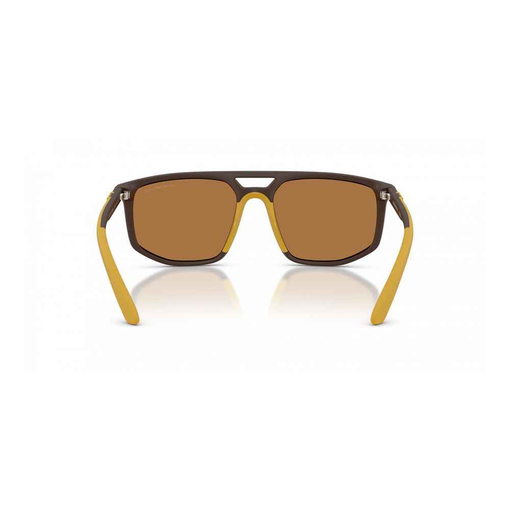 Brown Injected Sunglasses