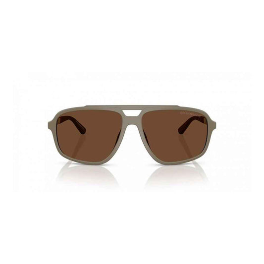 Beige Injected Sunglasses