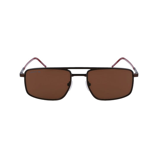 Brown Metal Sunglasses