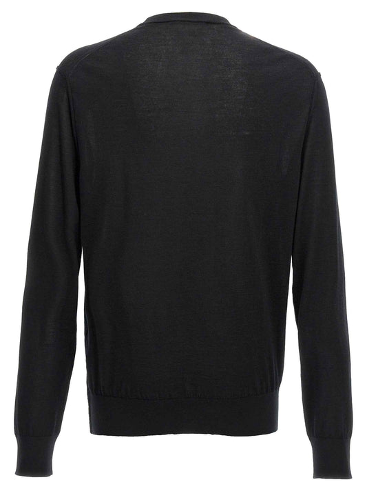 Black Cashmere Cardigan