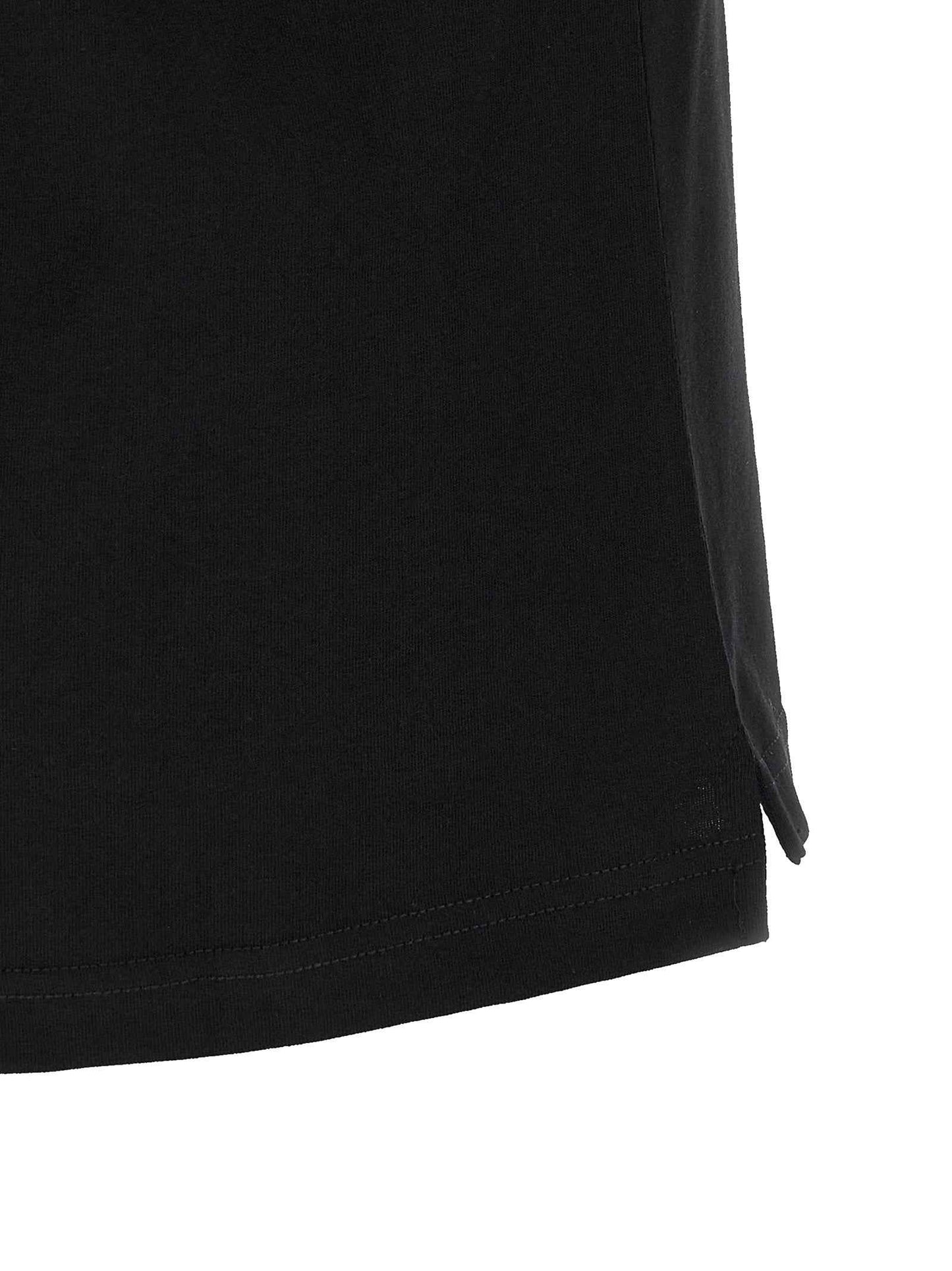 Black Cotton T-Shirt