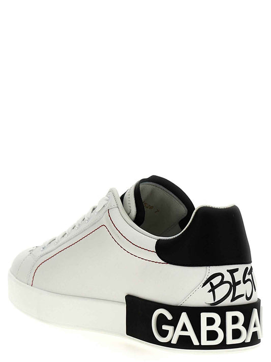 Bicolor Calfskin Sneakers