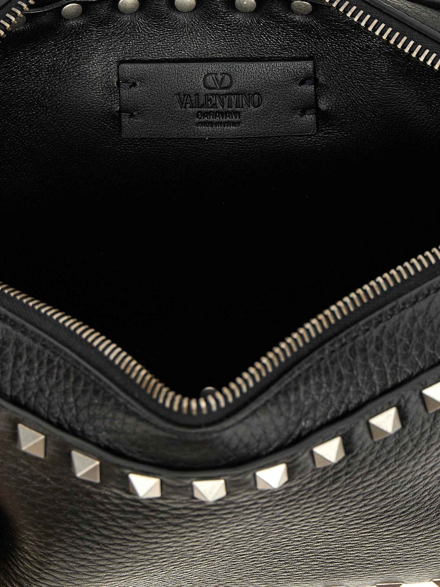 Black Calfskin Crossbody Bag