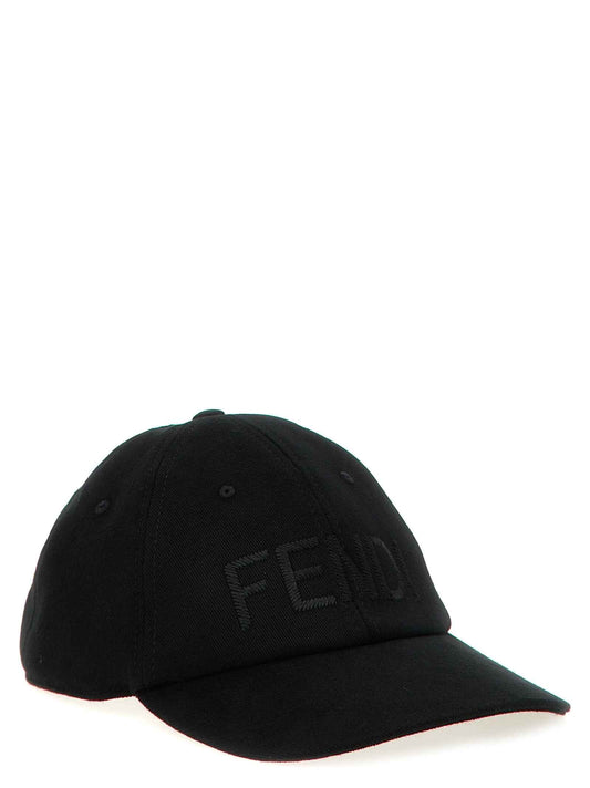 Black Cotton Cap (Baseball Hat)