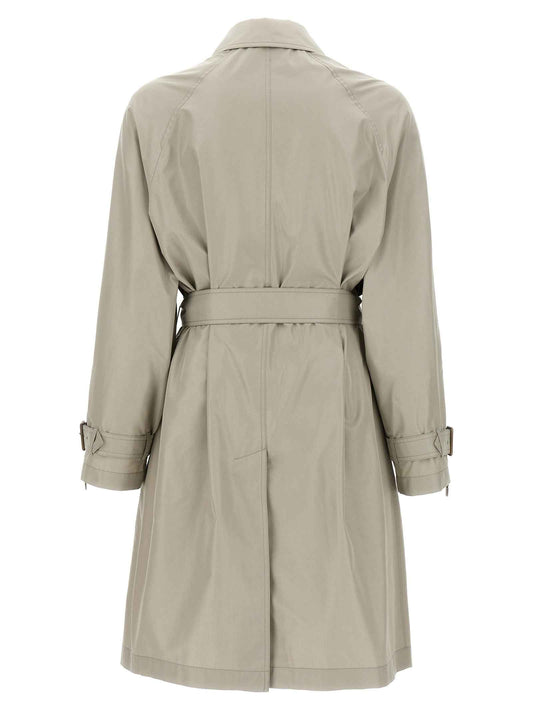 Gray Satin Coat