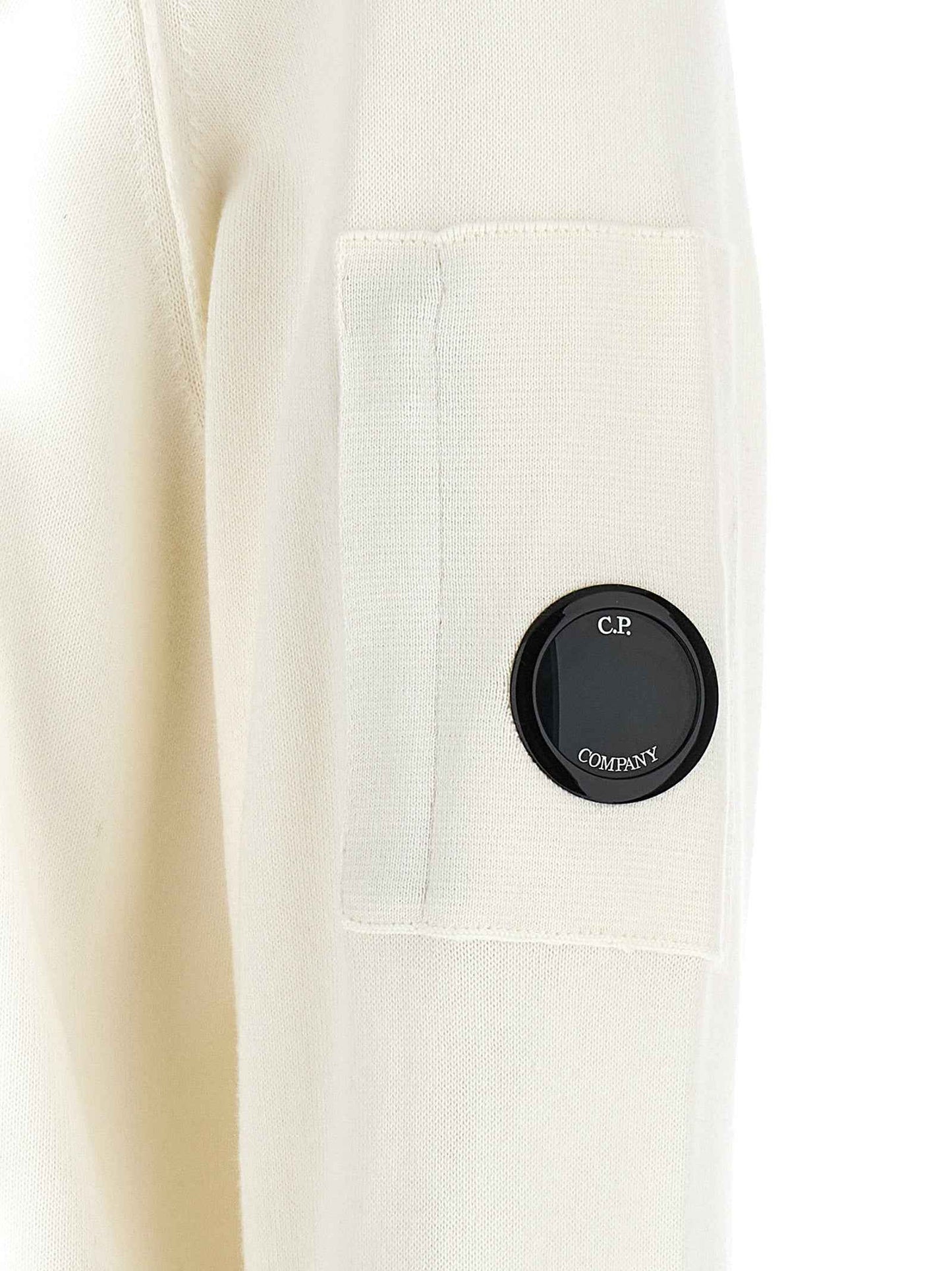 White Cotton Sweatshirt