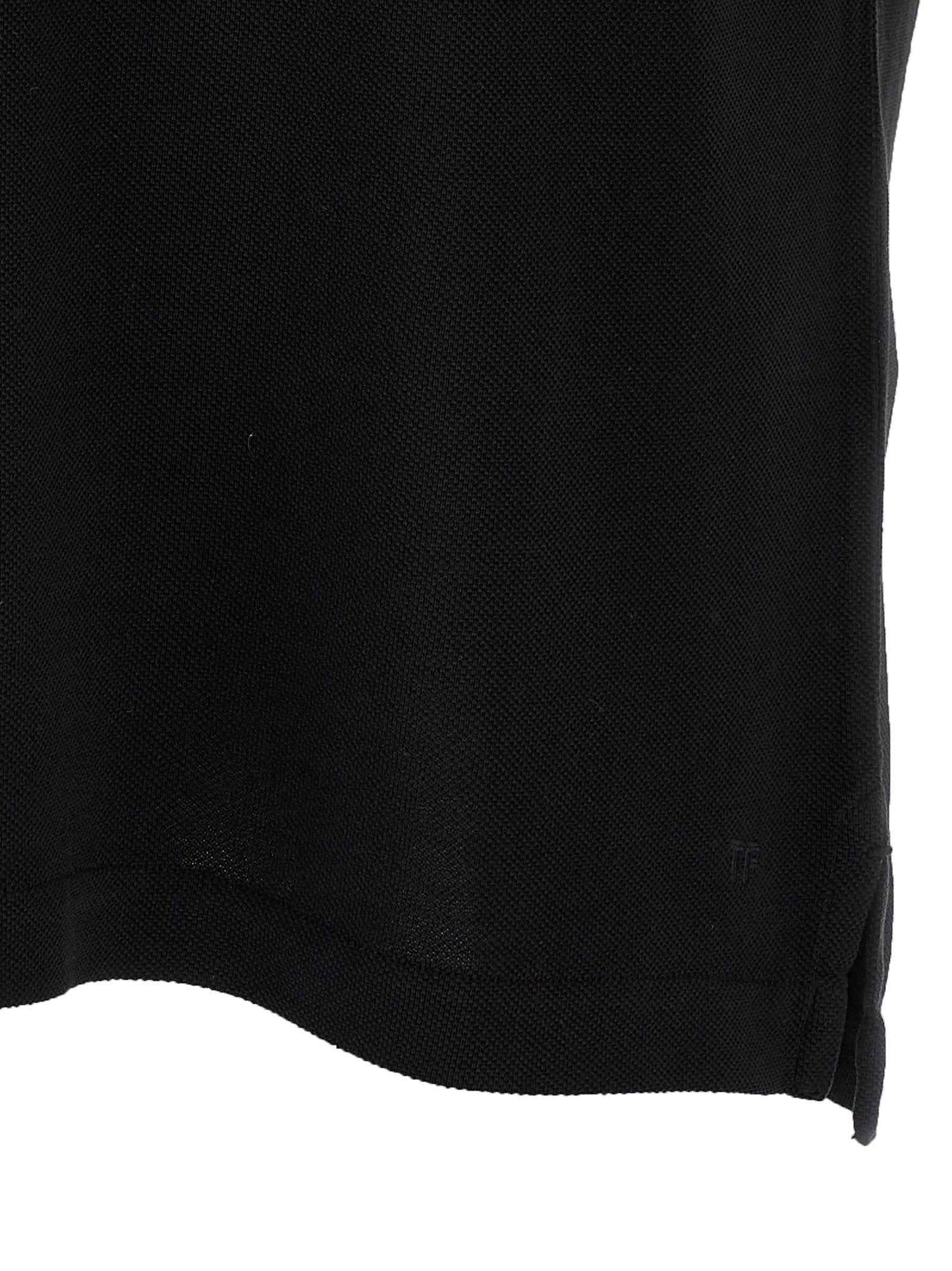 Black Lyocell Polo Shirt