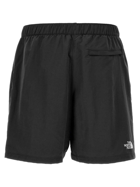 Bicolor Nylon Bermuda Shorts