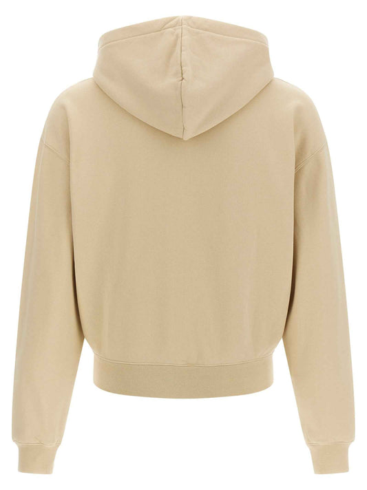 Beige Cotton Sweatshirt